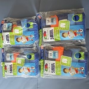 Bundle 4-packs Fruit of the Loom Boxer Briefs 2T-3T